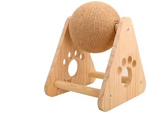 Cat Toys Sisal Scratcher Ball Natural Scratching Ball