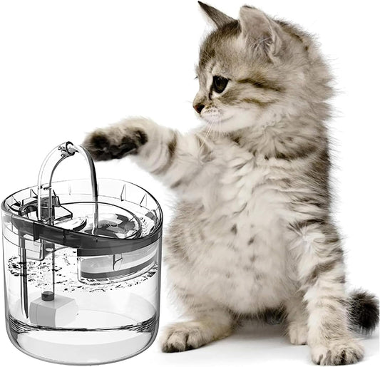 Sausiry LP100 Cat Water Fountain, Dog Water Dispenser